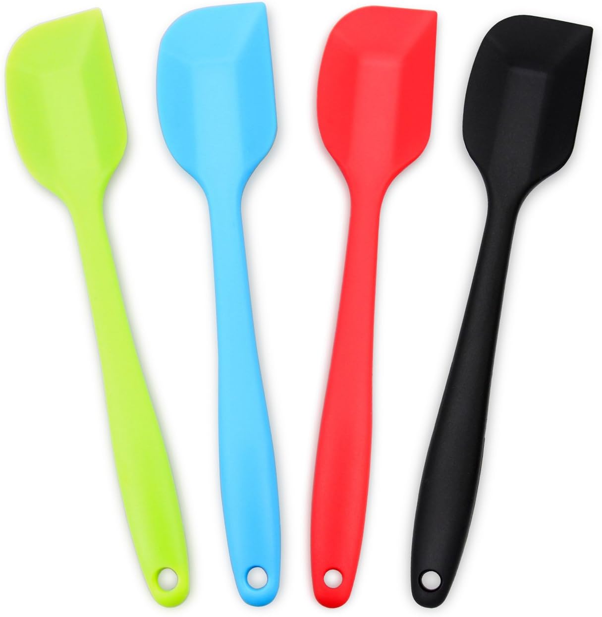 Silicone Spatula, Heat-Resistant Spatulas, Non-stick Rubber Spatulas with Stainless Steel Core -4-piece Set Silicone Spatula, Heat-Resistant Spatulas, Non-stick Rubber Spatulas with Stainless Steel Core -4-piece Set
